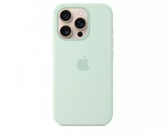 Чехол для Apple iPhone 16 Pro Max  Apple Silicone Case with MagSafe Aquamarine (MDGY4)