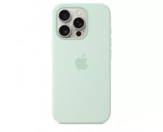 Чехол для Apple iPhone 16 Pro Max  Apple Silicone Case with MagSafe Aquamarine (MDGY4)