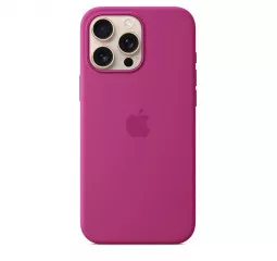 Чехол для Apple iPhone 16 Pro Max  Apple Silicone Case with MagSafe Fuchsia (MYYX3)