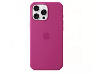 Чохол для Apple iPhone 16 Pro Max  Apple Silicone Case with MagSafe Fuchsia (MYYX3)