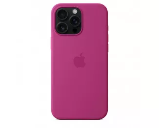 Чохол для Apple iPhone 16 Pro Max  Apple Silicone Case with MagSafe Fuchsia (MYYX3)