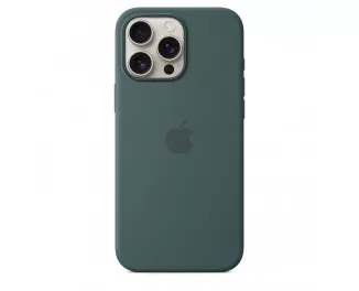 Чехол для Apple iPhone 16 Pro Max  Apple Silicone Case with MagSafe Lake Green (MA7V4)