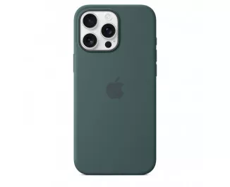 Чехол для Apple iPhone 16 Pro Max  Apple Silicone Case with MagSafe Lake Green (MA7V4)