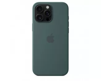 Чехол для Apple iPhone 16 Pro Max  Apple Silicone Case with MagSafe Lake Green (MA7V4)