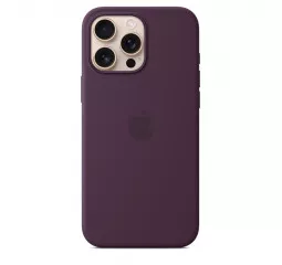 Чехол для Apple iPhone 16 Pro Max  Apple Silicone Case with MagSafe Plum (MYYW3)