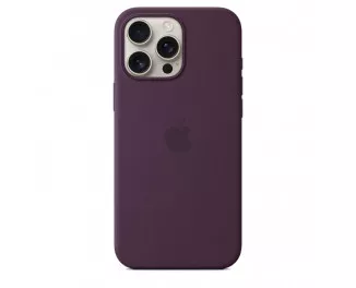 Чехол для Apple iPhone 16 Pro Max  Apple Silicone Case with MagSafe Plum (MYYW3)