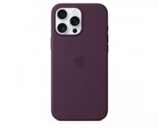 Чехол для Apple iPhone 16 Pro Max  Apple Silicone Case with MagSafe Plum (MYYW3)