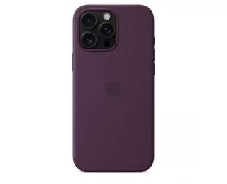 Чехол для Apple iPhone 16 Pro Max  Apple Silicone Case with MagSafe Plum (MYYW3)