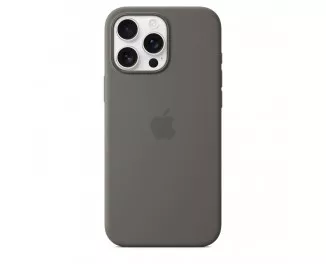 Чехол для Apple iPhone 16 Pro Max  Apple Silicone Case with MagSafe Stone Gray (MYYV3)