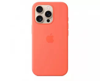 Чехол для Apple iPhone 16 Pro Max  Apple Silicone Case with MagSafe Tangerine (MDGX4)