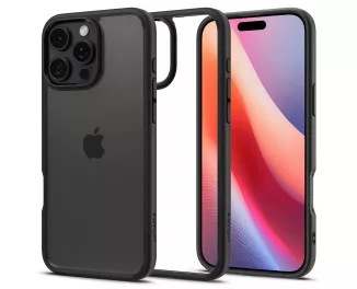 Чохол для Apple iPhone 16 Pro Max Spigen Ultra Hybrid Matte Black (ACS07996)