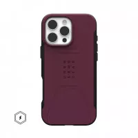 Чохол для Apple iPhone 16 Pro Max UAG Civilian Magsafe Bordeaux