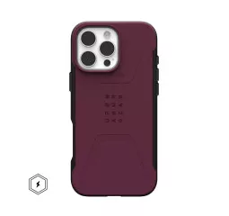 Чехол для Apple iPhone 16 Pro Max UAG Civilian Magsafe Bordeaux