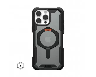 Чехол для Apple iPhone 16 Pro Max UAG Plasma XTE MagSafe Black/Orange (114475114097)