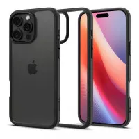 Чохол для Apple iPhone 16 Pro Spigen Ultra Hybrid Matte Black (ACS08125)