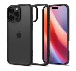 Чехол для Apple iPhone 16 Pro Spigen Ultra Hybrid Matte Black (ACS08125)