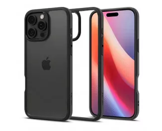 Чехол для Apple iPhone 16 Pro Spigen Ultra Hybrid Matte Black (ACS08125)