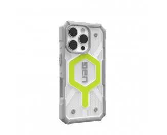 Чохол для Apple iPhone 16 Pro UAG Pathfinder Clear Magsafe Active Neon (114464118181)