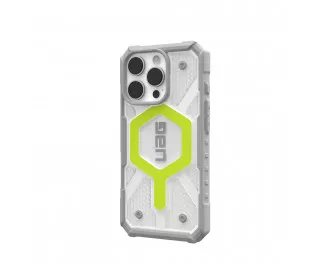 Чохол для Apple iPhone 16 Pro UAG Pathfinder Clear Magsafe Active Neon (114464118181)