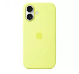Чехол для Apple iPhone 17  Apple Silicone Case with MagSafe - Neon Yellow (MGEV4)