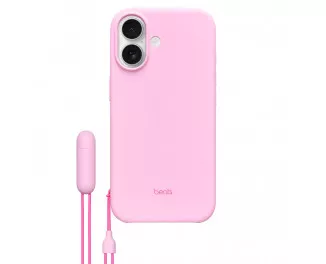 Чехол для Apple iPhone 17  Beats Kickstand Case with MagSafe and Camera Control – Pebble Pink (MGY64)