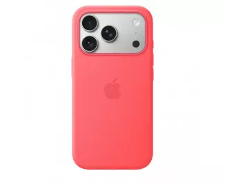 Чехол для Apple iPhone 17 Pro  Apple Silicone Case with MagSafe - Bright Guava (MHW04)