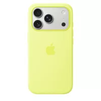 Чехол для Apple iPhone 17 Pro  Apple Silicone Case with MagSafe - Neon Yellow (MGFF4)