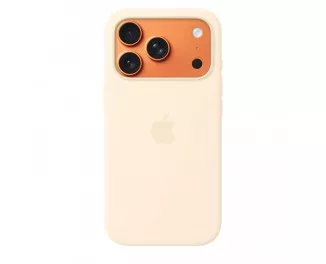Чехол для Apple iPhone 17 Pro  Apple Silicone Case with MagSafe - Vanilla (MHVX4)