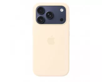Чехол для Apple iPhone 17 Pro  Apple Silicone Case with MagSafe - Vanilla (MHVX4)