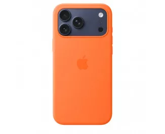 Чехол для Apple iPhone 17 Pro Max  Apple Silicone Case with MagSafe - Orange (MGFL4)