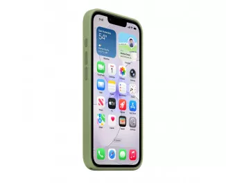Чехол для Apple iPhone 17e  Apple Silicone Case with MagSafe - Light Moss (MHWF4)