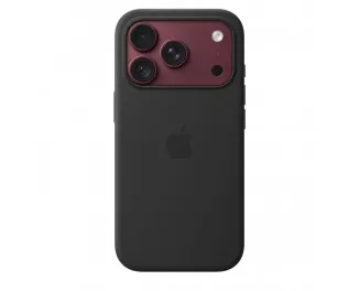 Чехол для Apple iPhone 18 Pro  Apple Silicone Case with MagSafe – Black (MK8Y4)