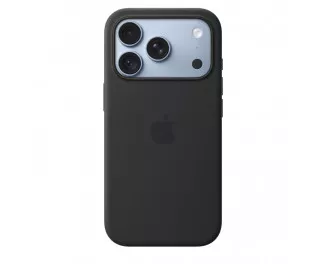 Чехол для Apple iPhone 18 Pro  Apple Silicone Case with MagSafe – Black (MK8Y4)
