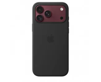 Чехол для Apple iPhone 18 Pro Max  Apple Silicone Case with MagSafe – Black (MK954)