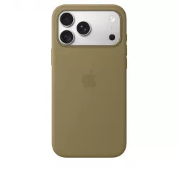 Чехол для Apple iPhone 18 Pro Max  Apple Silicone Case with MagSafe – Olive (MK924)