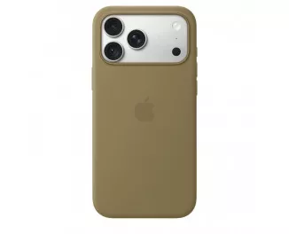 Чехол для Apple iPhone 18 Pro Max  Apple Silicone Case with MagSafe – Olive (MK924)
