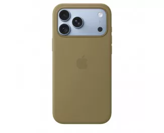 Чехол для Apple iPhone 18 Pro Max  Apple Silicone Case with MagSafe – Olive (MK924)