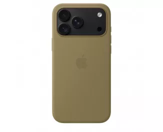 Чехол для Apple iPhone 18 Pro Max  Apple Silicone Case with MagSafe – Olive (MK924)