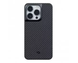 Чехол для iPhone 14 Pro Pitaka MagEZ Case Pro 3 Twill Black/Grey (KI1401PP)