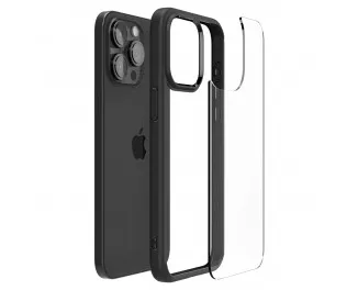 Чохол для iPhone 15 Pro Max Spigen Ultra Hybrid Matte Black (ACS06570)