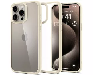 Чехол для iPhone 15 Pro Max Spigen Ultra Hybrid Mute Beige (ACS06571)