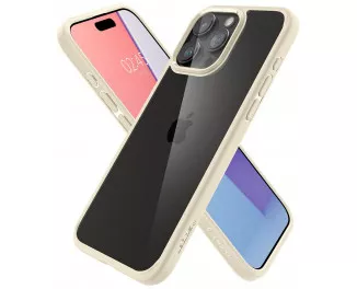 Чехол для iPhone 15 Pro Max Spigen Ultra Hybrid Mute Beige (ACS06571)