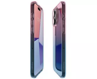 Чехол для iPhone 15 Pro Spigen Liquid Crystal Gradation Pink (ACS06700)