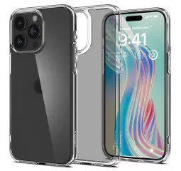 Чехол для iPhone 15 Pro Spigen Ultra Hybrid Crystal Clear (ACS06707)