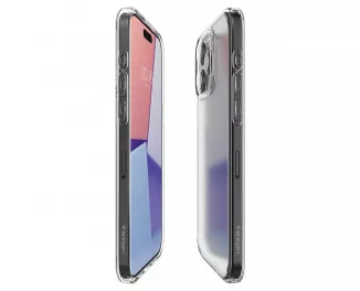 Чохол для iPhone 15 Pro Spigen Ultra Hybrid Frost Clear (ACS06708)