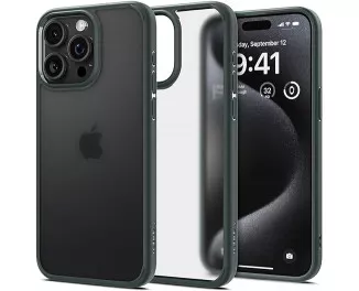 Чехол для iPhone 15 Pro Spigen Ultra Hybrid Frost Green (ACS06710)