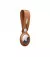 Чехол для поискового брелка Apple AirTag Leather Loop Saddle Brown (MX4A2)