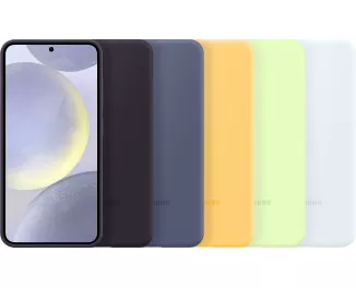 Чохол для смартфона Samsung Galaxy S24 (S921) Silicone Case Lime