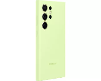 Чехол для смартфона Samsung Galaxy S24 Ultra (S928) Silicone Case Light Green (EF-PS928TGEGWW)