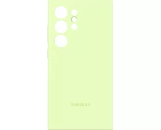 Чехол для смартфона Samsung Galaxy S24 Ultra (S928) Silicone Case Light Green (EF-PS928TGEGWW)